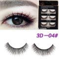 Hot selling Manufacturer Wholesale Private Label 04style 3D Eyelashes